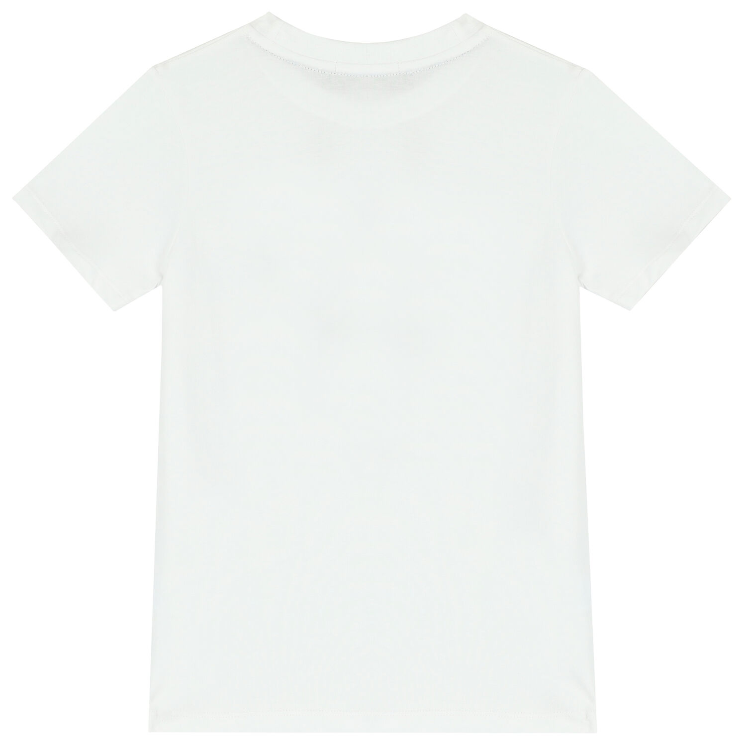 Boys White Logo T-Shirt, 1, hi-res
